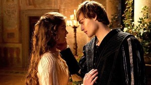 Hailee Steinfeld as Juliet and Douglas Booth as Romeo